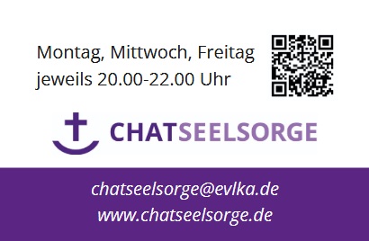 Visitenkarte Chatseelsorge